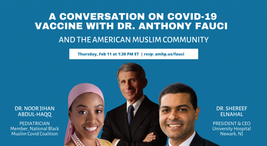 Conversation on COVID-19 Vaccine with Dr Anthony Fauci