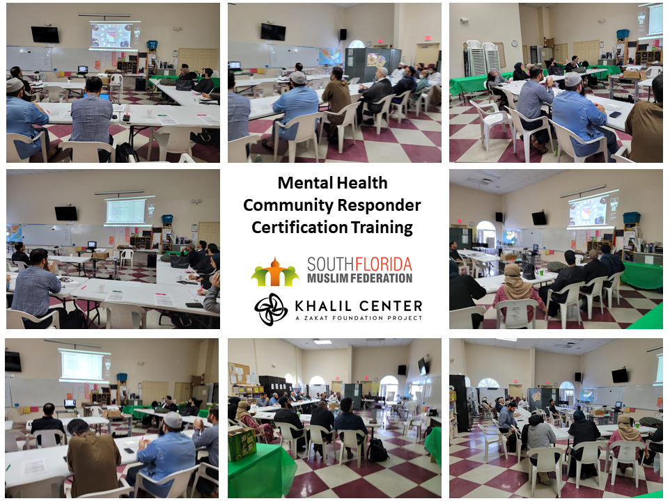 Federation holds Mental Health Community Responder Training for Imams, Community Leaders