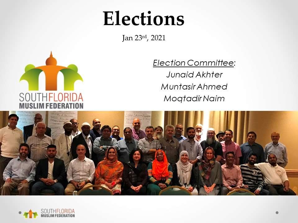 South Florida Muslim Federation: 2021 Election Results